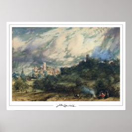Póster John Constable Zedign Art Poster #367-2