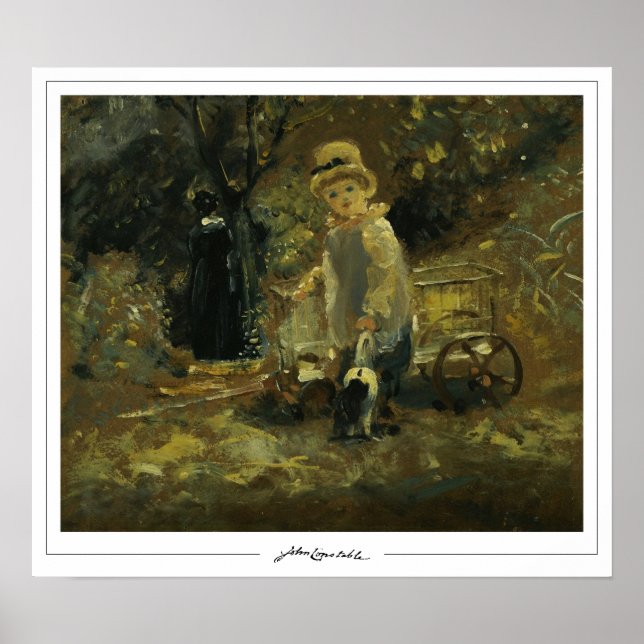 Póster John Constable Zedign Art Poster #402-2 (Frente)