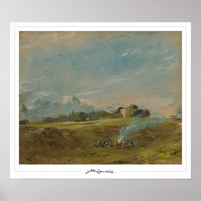 Póster John Constable Zedign Art Poster #471-2 (Frente)