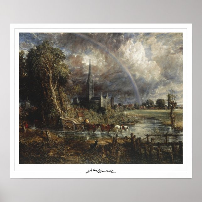 Póster John Constable Zedign Art Poster #520-2 (Frente)
