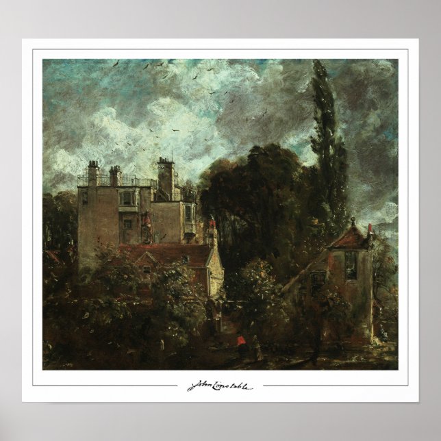 Póster John Constable Zedign Art Poster #5-2 (Frente)
