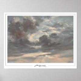 Póster John Constable Zedign Art Poster #613-2