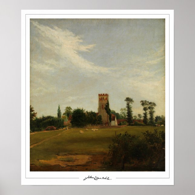 Póster John Constable Zedign Art Poster #74-2 (Frente)