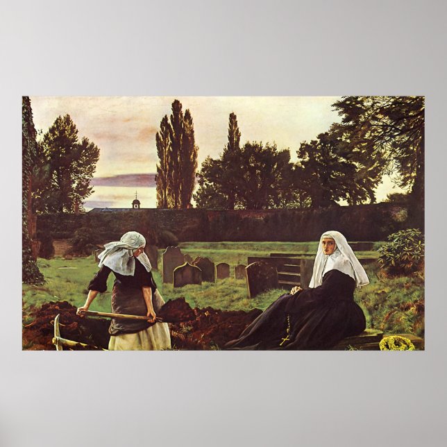 Póster John Everett Millais La Vale del Resto (Frente)
