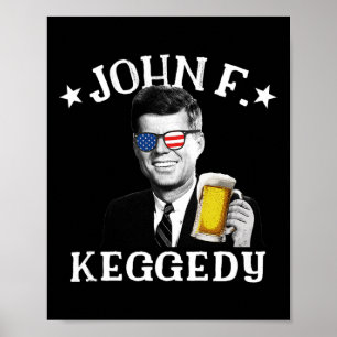 Póster John F. Keggedy Borró El Presidente Kennedy Jfk 4 