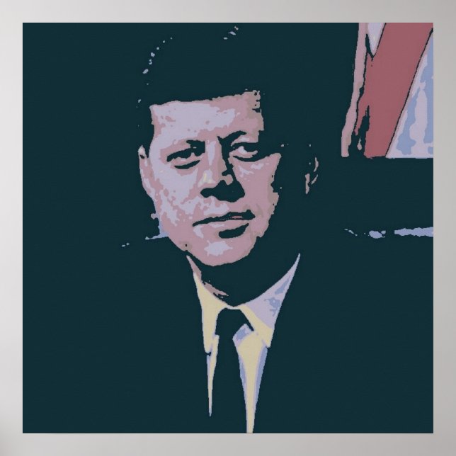 Póster John F. Kennedy (Frente)