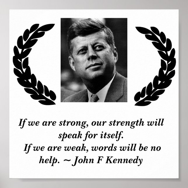 Póster John F. Kennedy Poster (Frente)