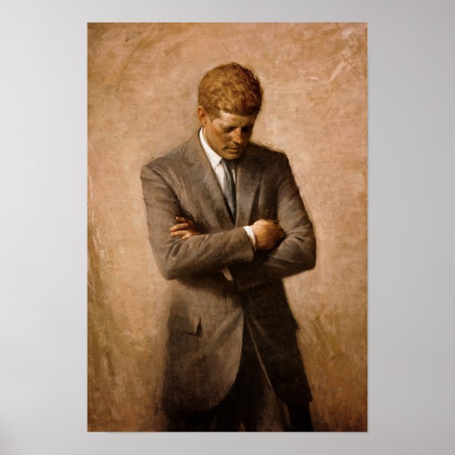 Póster John Fitzgerald Kennedy by Aaron Shikler (Frente)