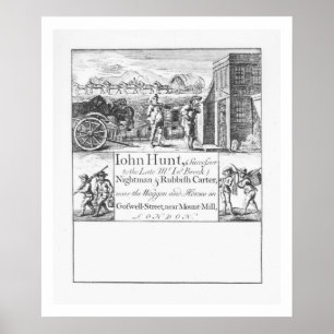 Póster John Hunt, Nightman y Rubbish Carter, cerca del W