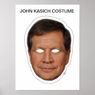 Póster John Kasich Costume