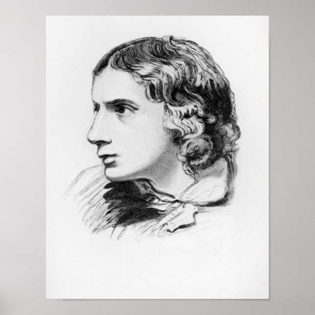 Póster John Keats (Frente)