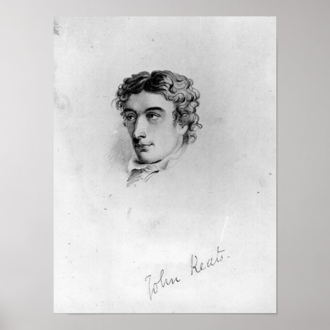 Póster John Keats (Frente)