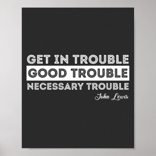 Póster John Lewis - Cita del buen problema
