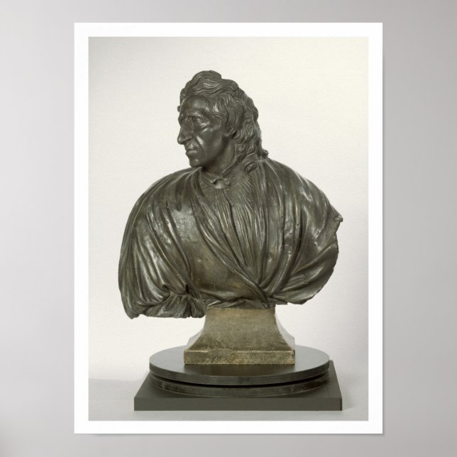 Póster John Locke (1632-1704) c.1700 (plomo) (Frente)