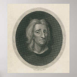 Póster John Locke, grabado por James Basire