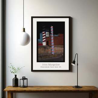 PÓSTER JOHN MARGOLIES - BARBER ROANOKE ALABAMA