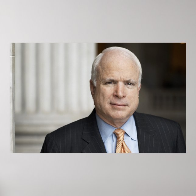 Póster John McCain (Frente)