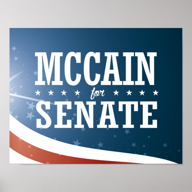 Póster John McCain 2016 (Frente)