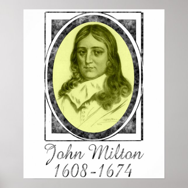 Póster John Milton (Frente)