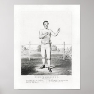 Póster John Morrissey - Humo viejo