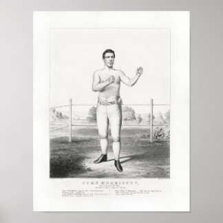 Póster John Morrissey - Humo viejo