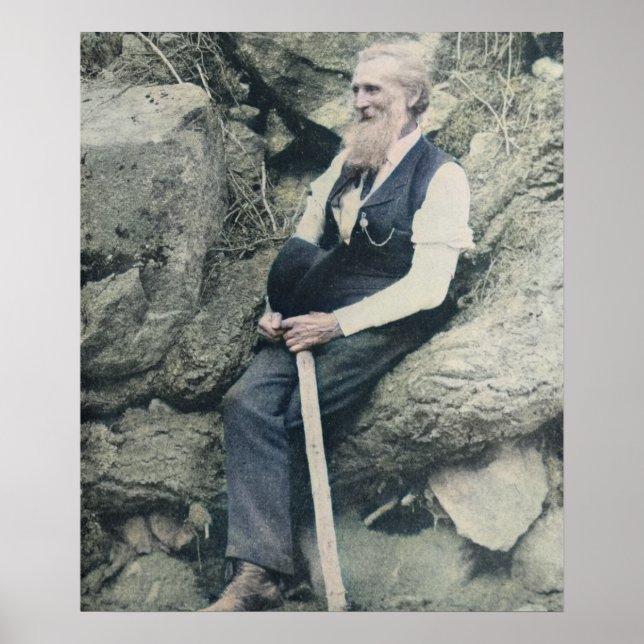 Póster John Muir - Escritor (Frente)