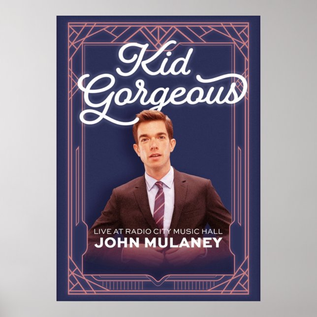 Póster John Mulaney Kid Gorgeous (Frente)