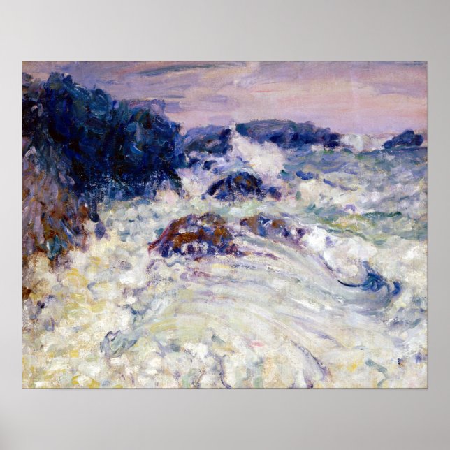 Póster John Peter Russell Rough Sea, Morestil (Frente)