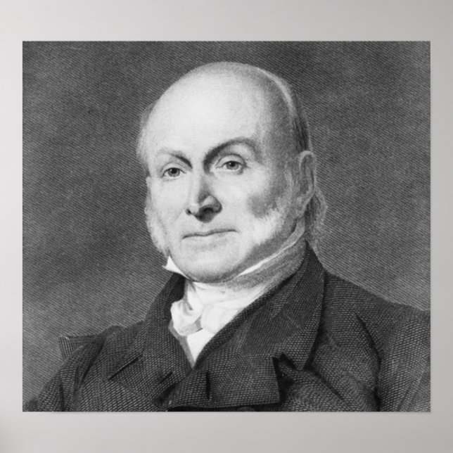 Póster John Quincy Adams (Frente)