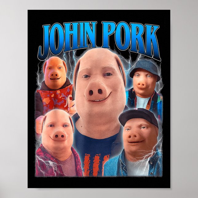 Póster John Rk Meme Humor Men Women  (Frente)