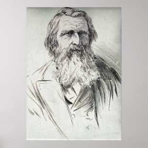 Póster John Ruskin - Autor