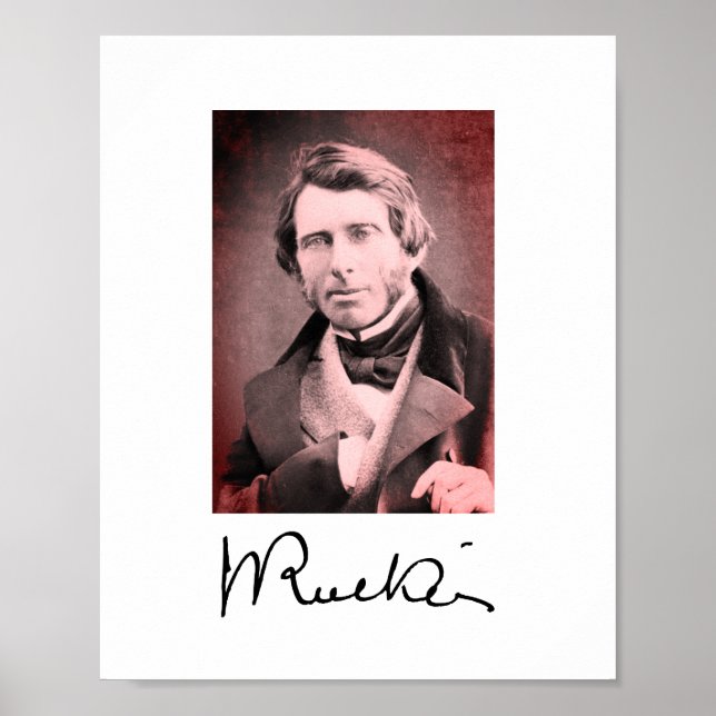 Póster John Ruskin Poster (Frente)