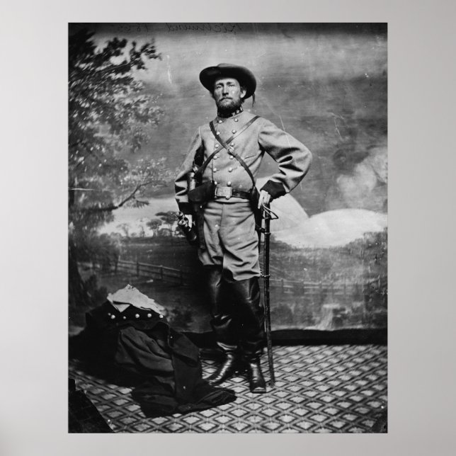 Póster John S. Mosby (Frente)