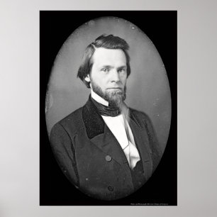 Póster John Sherman Ohio Daguerreotype 1846