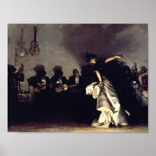Póster John Singer Sargent- El Jaleo