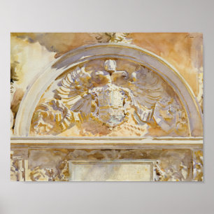Póster John Singer Sargent - Escutcheon of Charles V