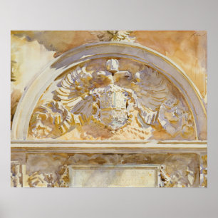 Póster John Singer Sargent - Escutcheon of Charles V