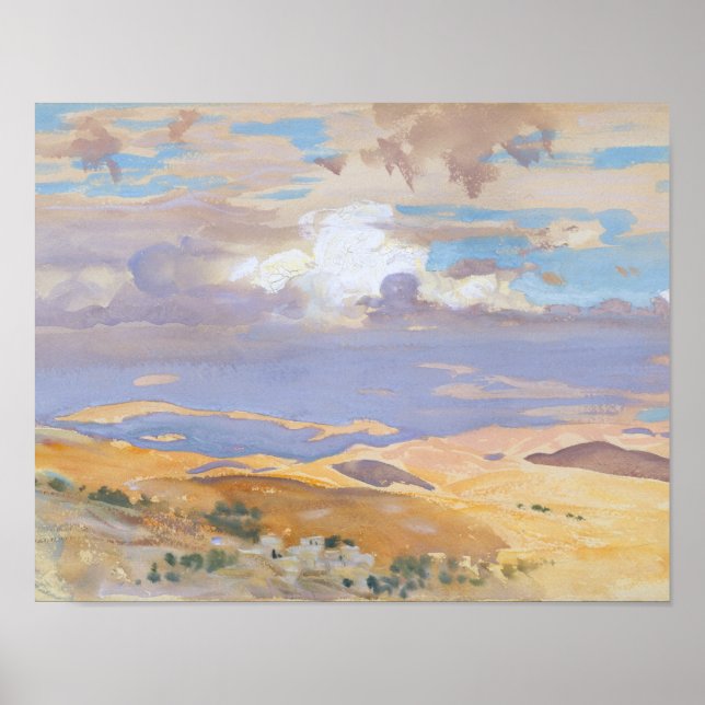 Póster John Singer Sargent - From Jerusalem (Frente)