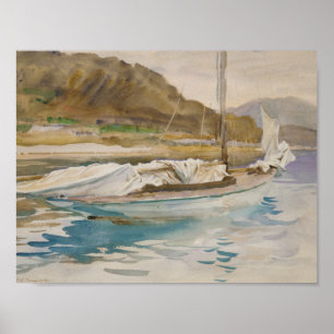 Póster John Singer Sargent - Idle Sails