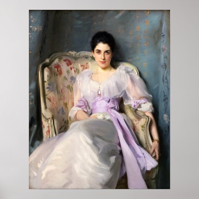 Póster John Singer Sargent Lady Agnew de Lochnaw (Frente)