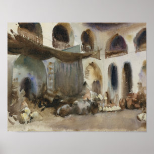 Póster John Singer Sargent - Mercado
