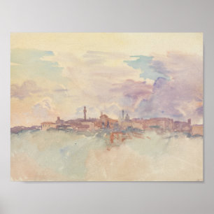 Póster John Singer Sargent - Siena