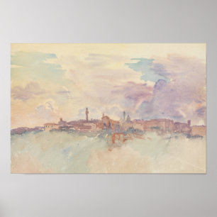 Póster John Singer Sargent - Siena