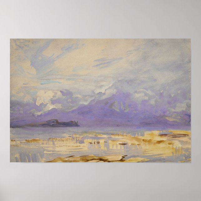 Póster John Singer Sargent - Sirmione (Frente)