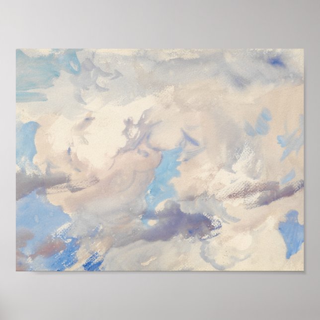 Póster John Singer Sargent - Sky (Frente)