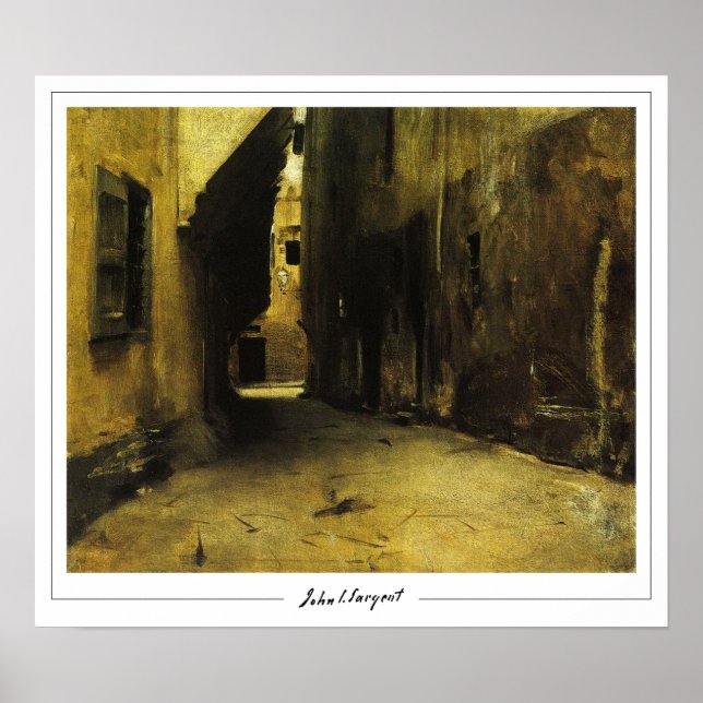 Póster John Singer Sargent Zedign Art Poster #337 (Frente)