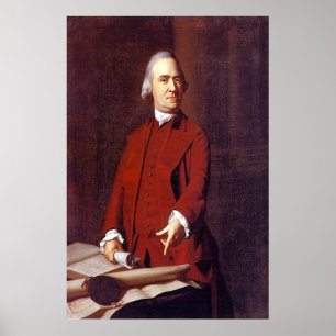 Póster John Singleton Copley / Samuel Adams (1772) /
