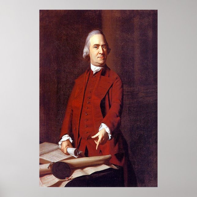 Póster John Singleton Copley / Samuel Adams (1772) / (Frente)