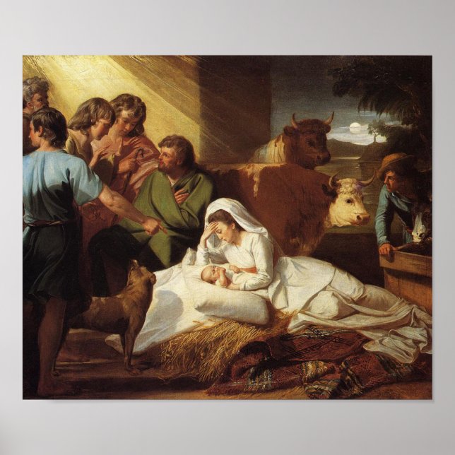 PÓSTER JOHN SINGLETON COPLEY-THE NATIVITY PRINT (Frente)