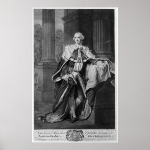 Póster John Stuart, 3rd Earl of Bute, 1763